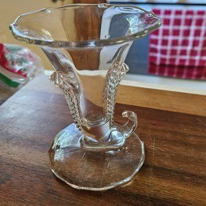 elegant Duncan Miller bud vase 5 inches tall
